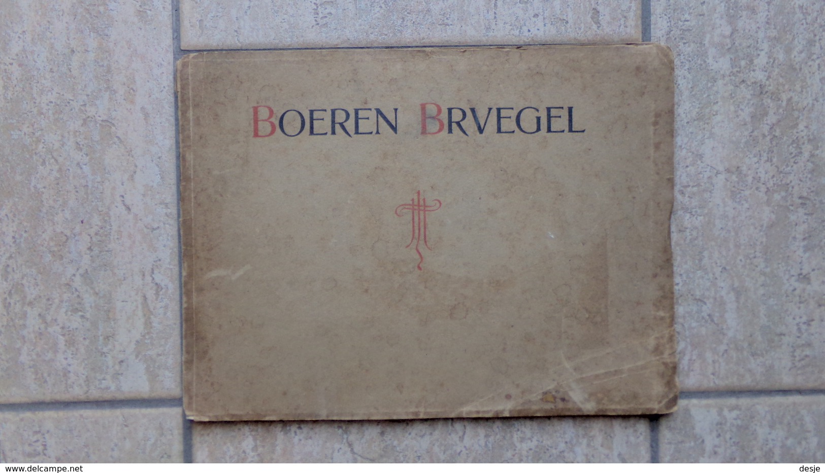 Boeren Bruegel Door P. B., 32 Pp., - Oud