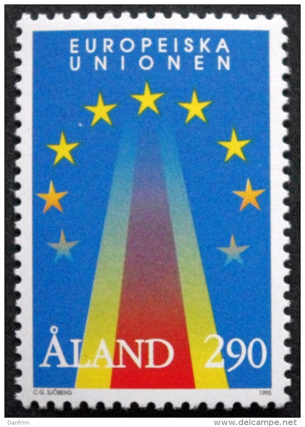 Aland 1995   EU Admission   MiNr.99     MNH (**)  (lot F 264 ) - Aland