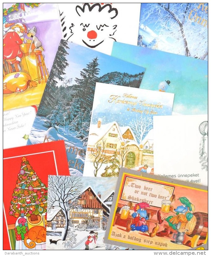 ** * 131 Db MODERN Karácsonyi üdvözlÅ‘lap és Kártya / 131 Modern Christmas Greeting... - Non Classés