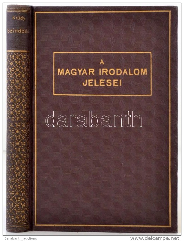 Krúdy Gyula: Szindbád. A Feltámadás. Budapest, 1916, Singer és Wolfner, 155 P.... - Non Classés