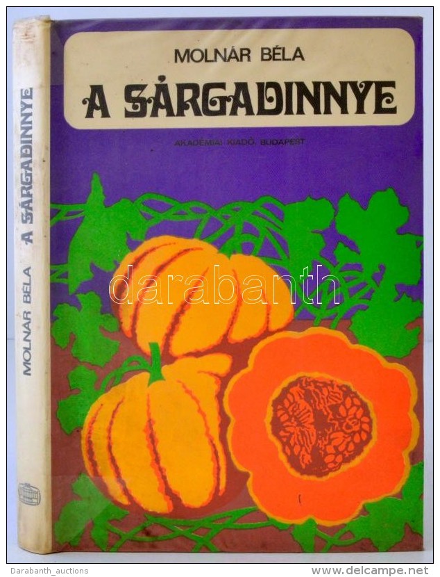 Molnár Béla: A Sárgadinnye. Budapest, 1973, Akadémiai Kiadó. Kiadói... - Non Classés