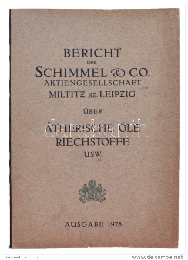 1927 Német Vegyiárú Forgalmazó Cég Képes IsmertetÅ‘ Füzete, A... - Non Classés