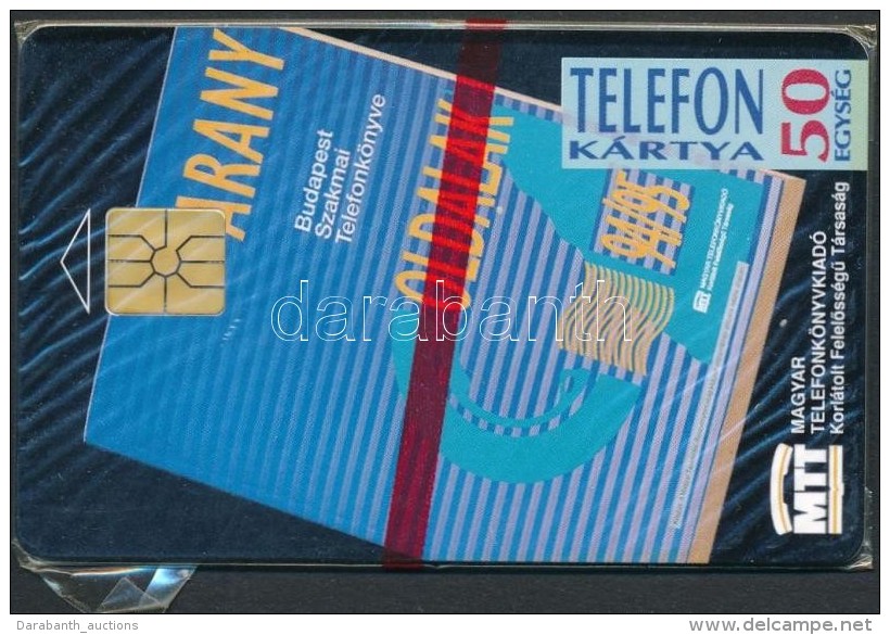 1994 Arany Oldalak Motívumos Telefonkártya, 50 Egység, Bontatlan Csomagolásban. - Non Classés
