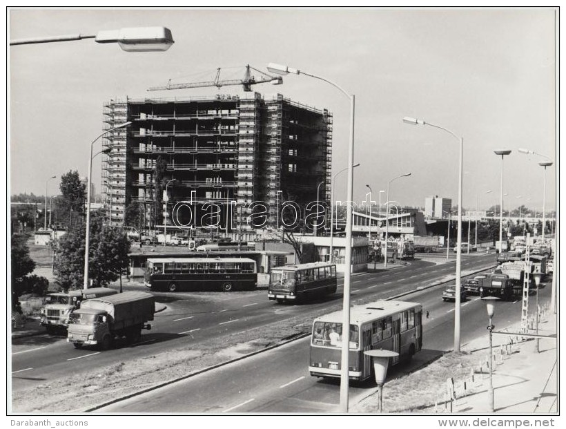 Cca 1975 Budapest Közlekedése, Metró, HÉV, Autóbusz Az Örs Vezér... - Autres & Non Classés