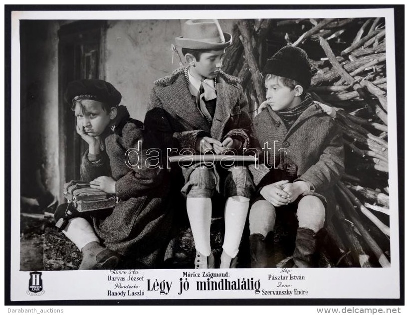 1960 Légy Jó Mindhalálig C. Film Werkfotója, 18x24 Cm. - Autres & Non Classés