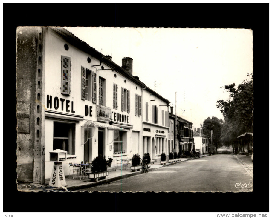 40 - VILLENEUVE-DE-MARSAN - Hotel De L'Europe - Villeneuve De Marsan