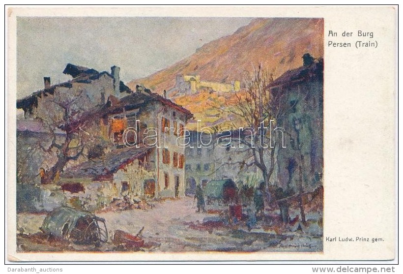 T2 Persen (Tirol), Castle, Offizielle Karte Für Rotes Kreuz No. 415. S: Karl Ludw. Prinz - Non Classés