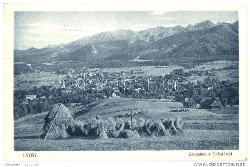 T2/T3 Zakopane, General View, Mountains (EK) - Non Classés