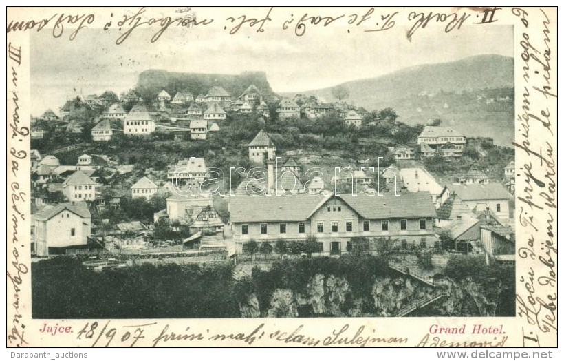 T2 Jajce, Grand Hotel; Verlag Abrahim Eff. Sarac - Non Classificati