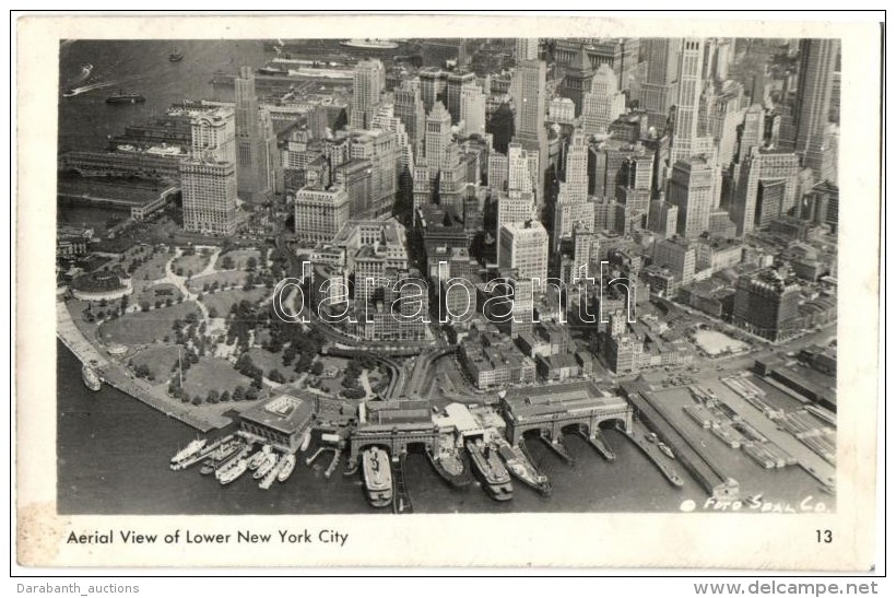 T2 New York, Aerial View Of Lower New York City - Non Classés