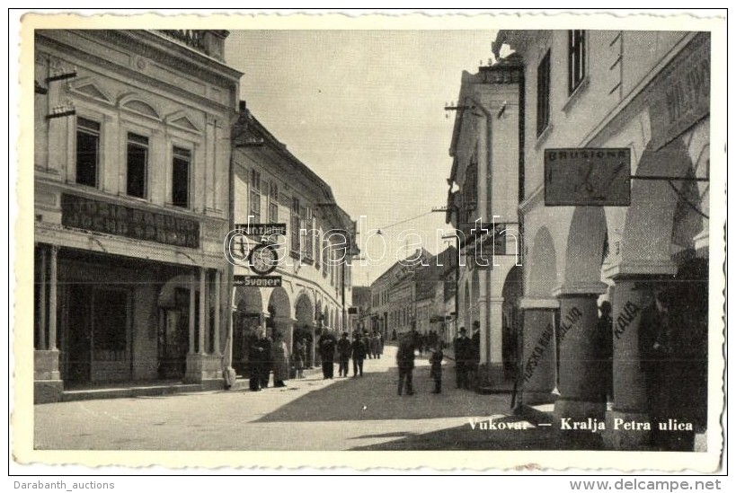 T2 Vukovár, Kralja Petra Ulica, Urar I Zlatar / Street, Jakub Svaner Watchmaker And Jeweler, Shops - Non Classés