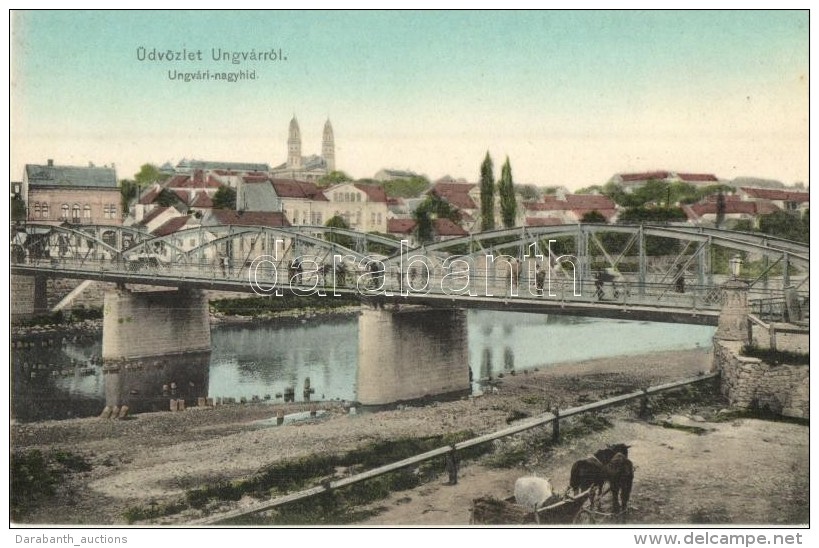 * T2 Ungvár, Uzhorod; Híd, Steinfeld DezsÅ‘ Kiadása / Bridge - Non Classés