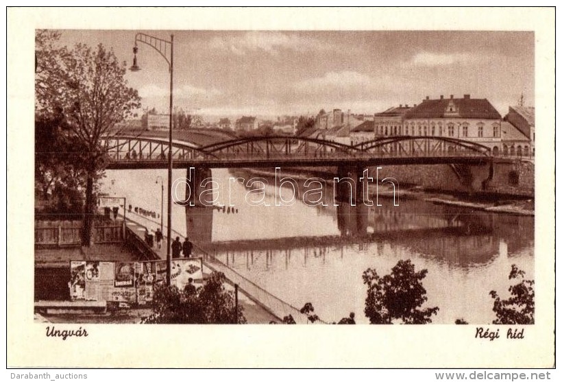 ** T2 Ungvár, Uzhorod; Régi Híd / Bridge - Non Classés
