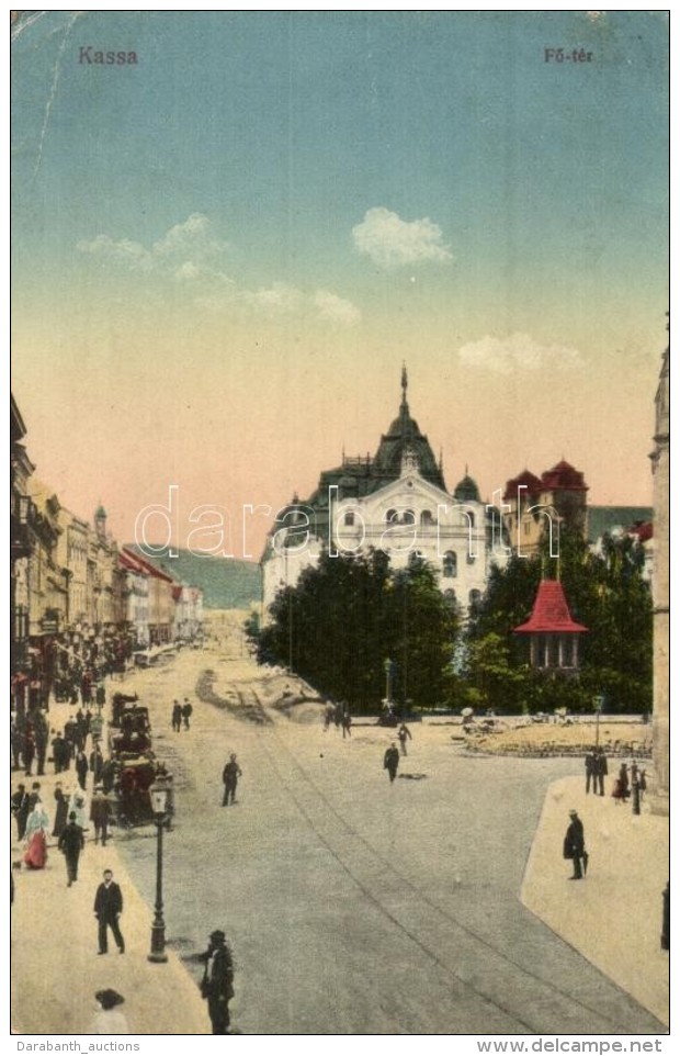 T3 Kassa, Kosice; FÅ‘ Tér / Main Square (kisszakadás / Small Tear) - Non Classés