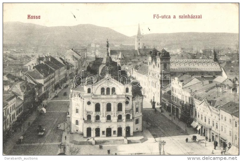 T2 Kassa, Kosice; FÅ‘ Utca Színházzal / Main Street With Theatre - Non Classés