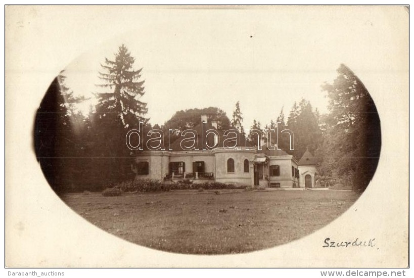 * T2/T3 1930 Szurduk, Surduc; Jósika Kastély / Castle, Photo (EK) - Non Classés