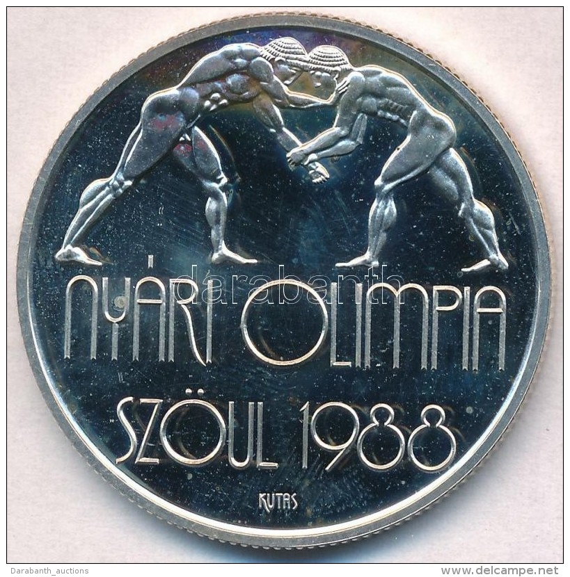 1987. 500Ft Ag 'Nyári Olimpia - Szöul' T:1-(PP) Ujjlenyomat, Felületi Karc, Fo.
Adamo EM99 - Non Classés