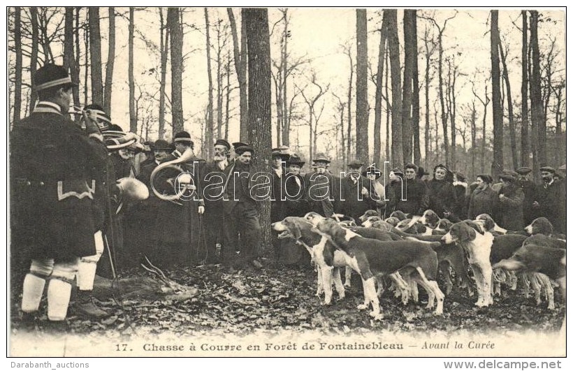 T2 Chasse A Courre En Foret De Fontainebleau / French Hunters In The Forest Of Fontainebleau - Non Classés