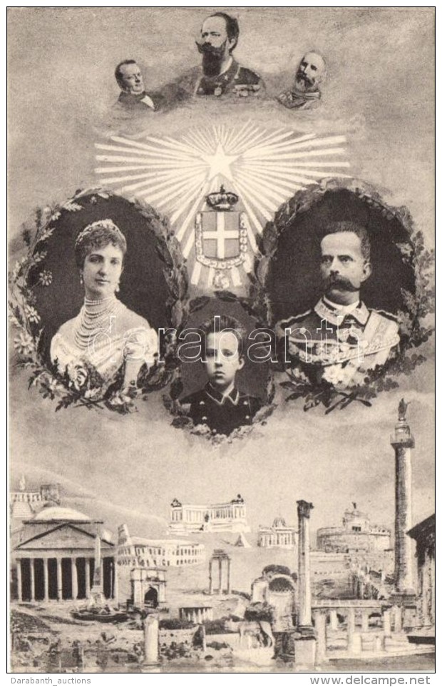 ** T1 S. M. Umberto I, Victor Emmanuel, Margherita Of Savoy/ Royal Family Of Italy - Non Classés