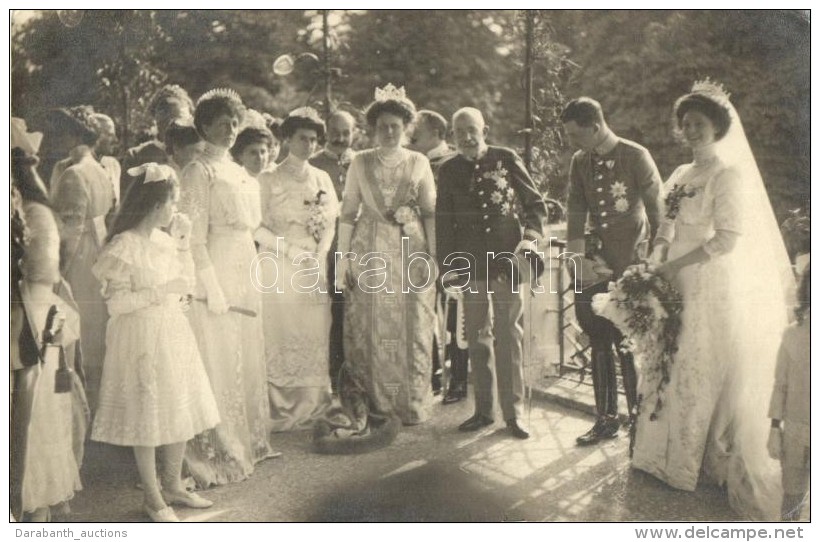 ** T2 Károly FÅ‘herceg és Bourbon-pármai Zita EsküvÅ‘je, Ferenc József / Wedding... - Non Classés