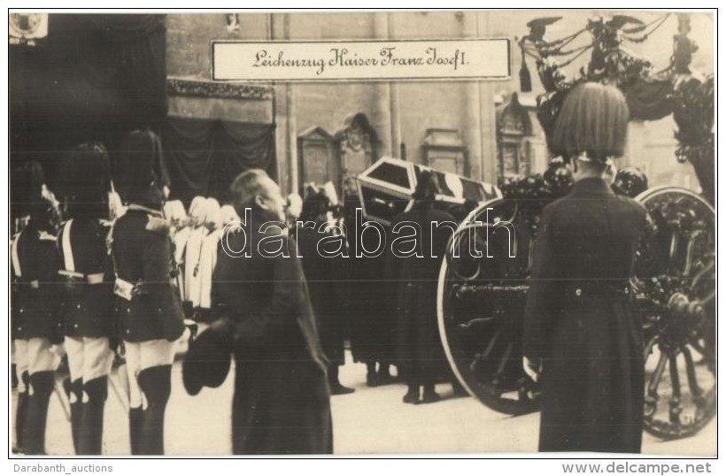 ** * Leichenzug Kaiser Franz Josef I. - 7 Db Régi Képeslap / The Funeral Of Franz Joseph - 7 Pre-1945... - Non Classés