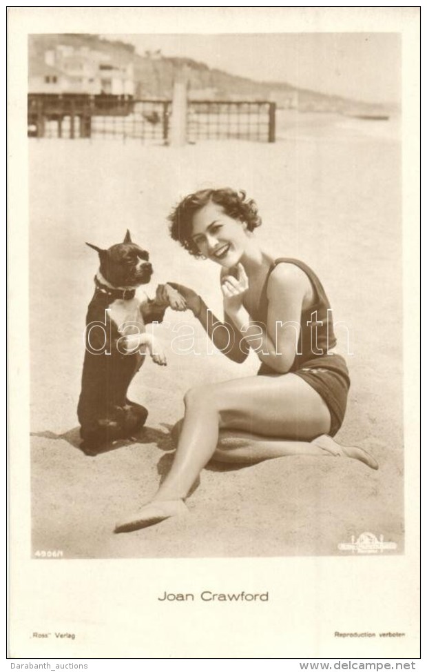 ** T2 Joan Crawford With Dog, Ross Verlag - Non Classés