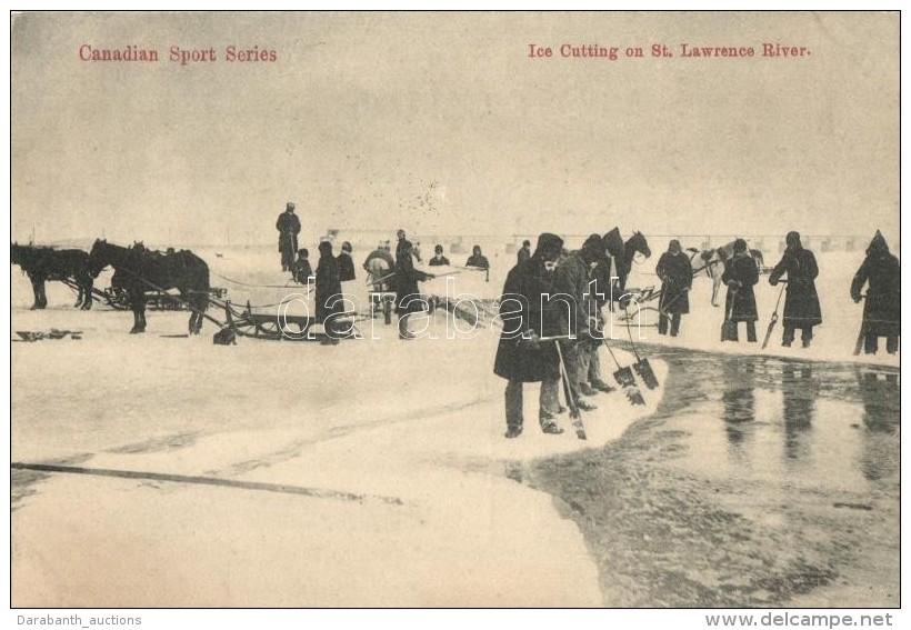 ** T2 Ice Cutting On St. Lawrence River; Canadian Sport Series - Non Classés