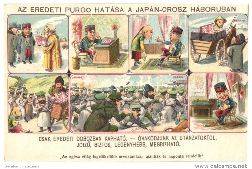 ** T1 Az Eredeti Purgo Hatása A Japán-Orosz Háborúban, Humoros Grafikai... - Non Classés