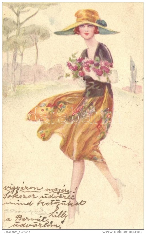 T2 Italian Art Postcard, CMD 580-3 S: Bompard - Non Classés