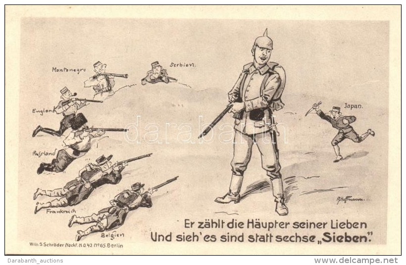 ** T1/T2 Er Zählt Die Häupter Seiner Lieben...; Wilh. S. Schröder / German Military Propaganda,... - Non Classés