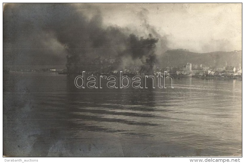 * T2 1914 Sibenik, Sebenico; Osztrák-magyar Hadiflotta A Franciákkal Való... - Non Classés