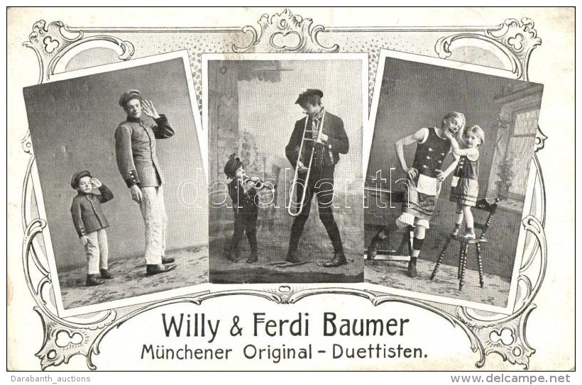 ** T3 München, Willy &amp; Ferdi Baumer Duettisten / Clowns (fa) - Non Classificati