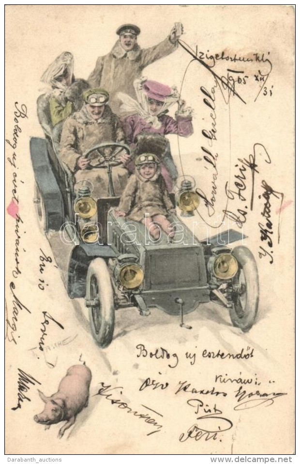 T2 Automobile, Pig, Theo. Stroefer Ser. 514. No. 12. S: Th. Zasche - Non Classés