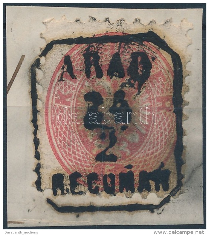 1864 5kr 'ARAD / RECOMAN' - Autres & Non Classés