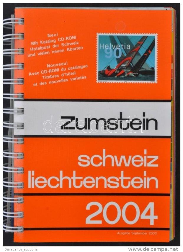 Zumstein Svájc Liechtenstein 2004 Katalógus - Autres & Non Classés