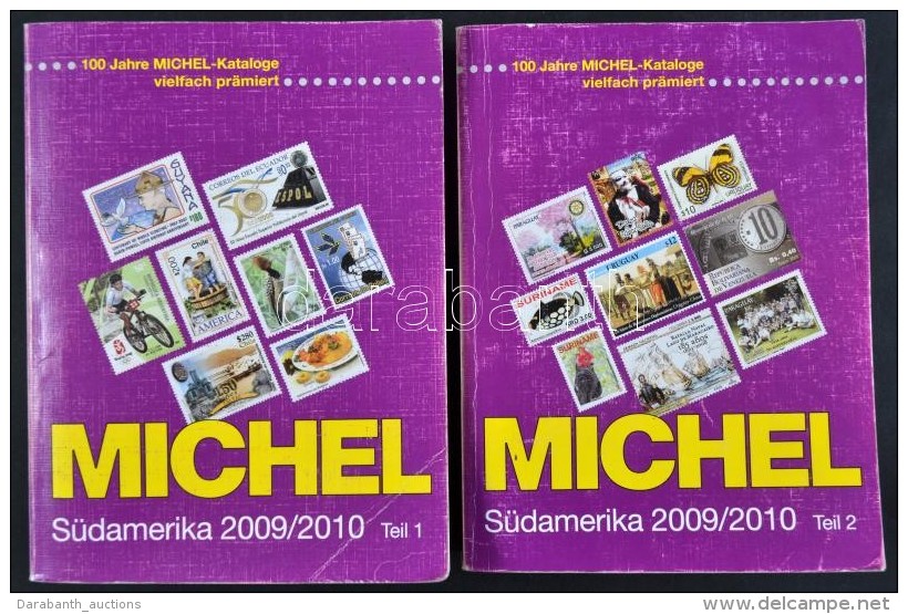 Michel Tengerentúl 3 Dél Amerika Katalógus 2009/2010 1-2 Kötetek Használt De... - Autres & Non Classés