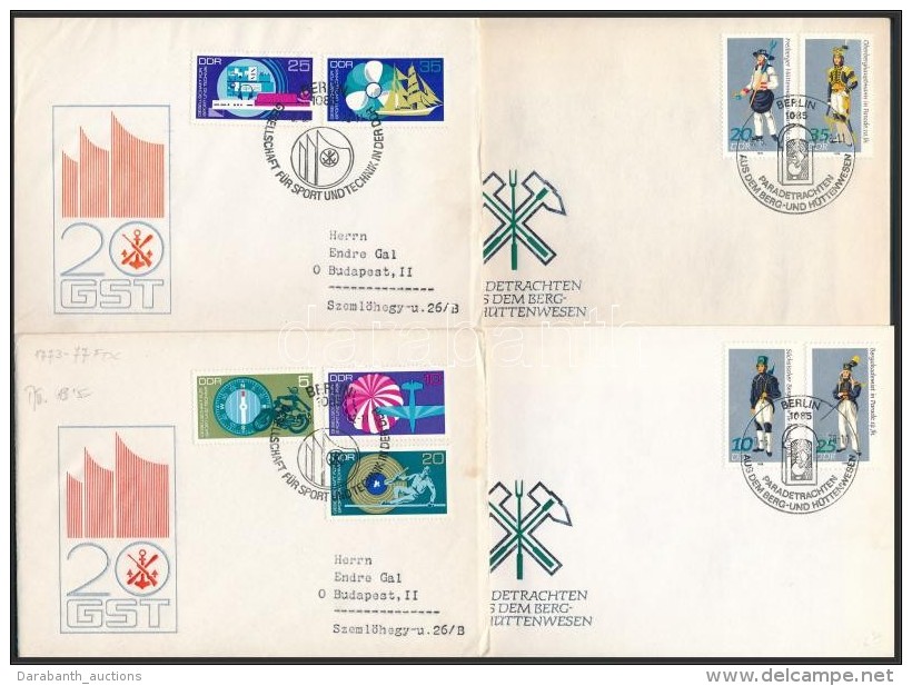 NDK 1967-1983 11 Klf FDC - Autres & Non Classés