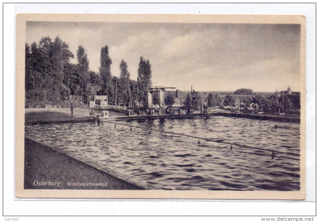 0-3540 OSTERBURG, Waldschwimmbad - Osterburg