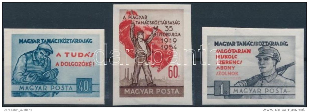 * 1954 Magyar Tanácsköztársaság Vágott Sor (13.000) - Autres & Non Classés