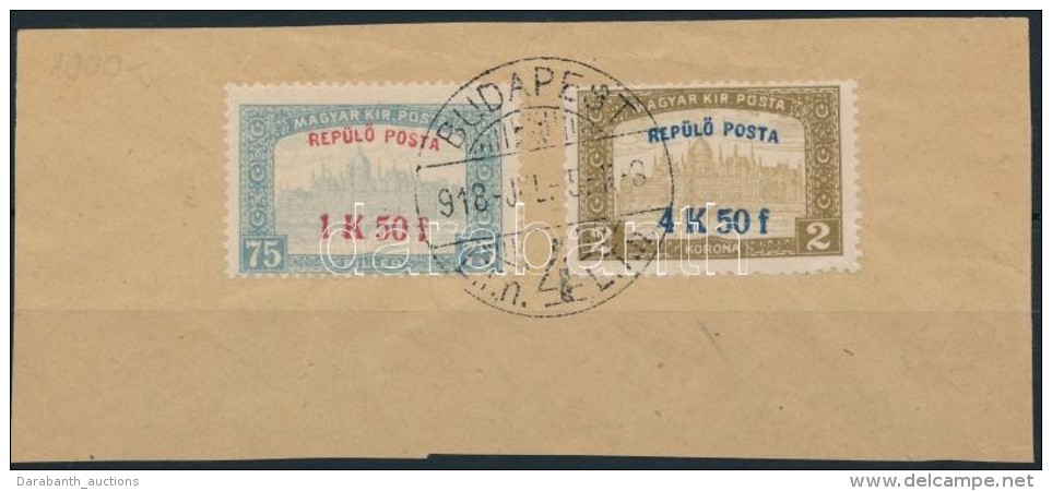 1918 RepülÅ‘  Posta Sor (10.000) - Altri & Non Classificati