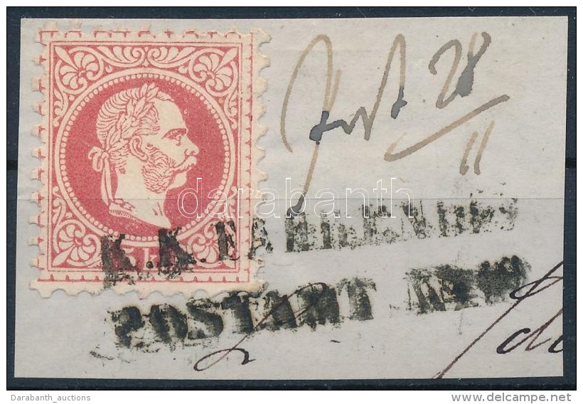 1867 5kr Vasúti Mozgóposta Bélyegzéssel - Andere & Zonder Classificatie