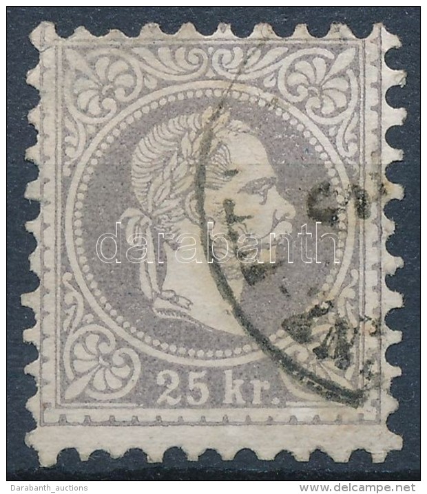 O 1867 25kr Szürkésibolya (55.000) - Autres & Non Classés