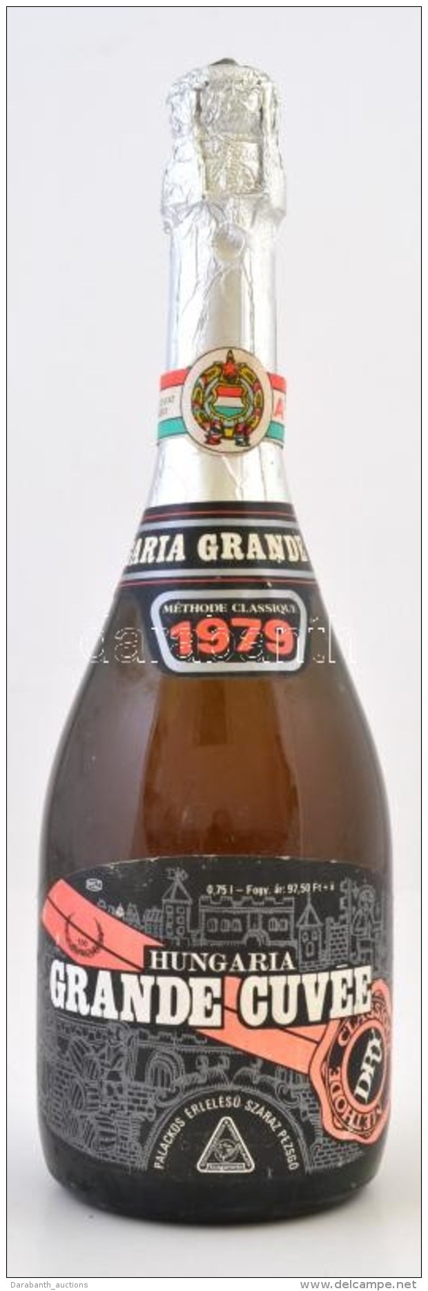 1979 Grande Cuvée Száraz PezsgÅ‘, Borgazdaságok Export Vállalata, 0,75 L - Autres & Non Classés