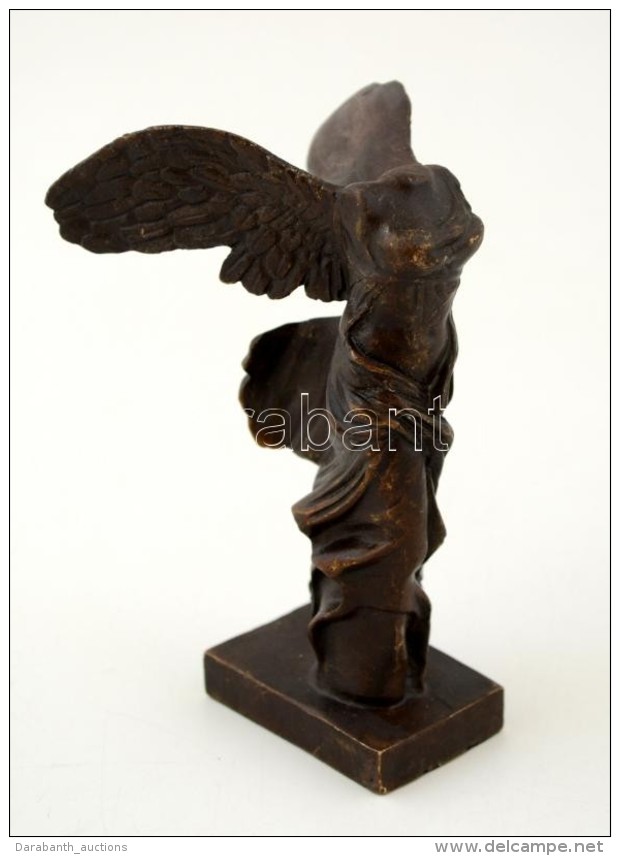 Angyal Torzó, Múzeumi Replika, Bronz,  M:11,5 Cm - Autres & Non Classés