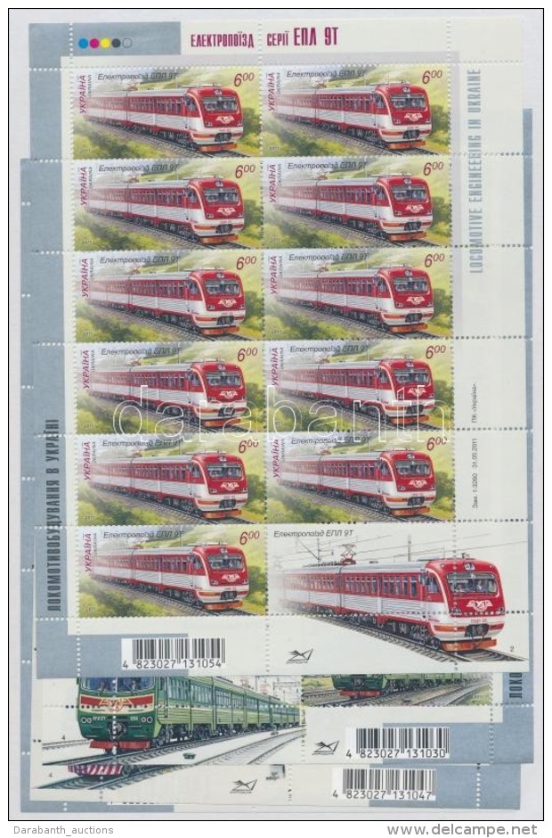 ** 2011 Mozdony Kisív Sor   Mi   1156-1159 - Autres & Non Classés