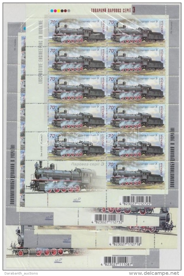 ** 2005 Mozdonyok (I) Kisívsor Mi 732-735 - Autres & Non Classés