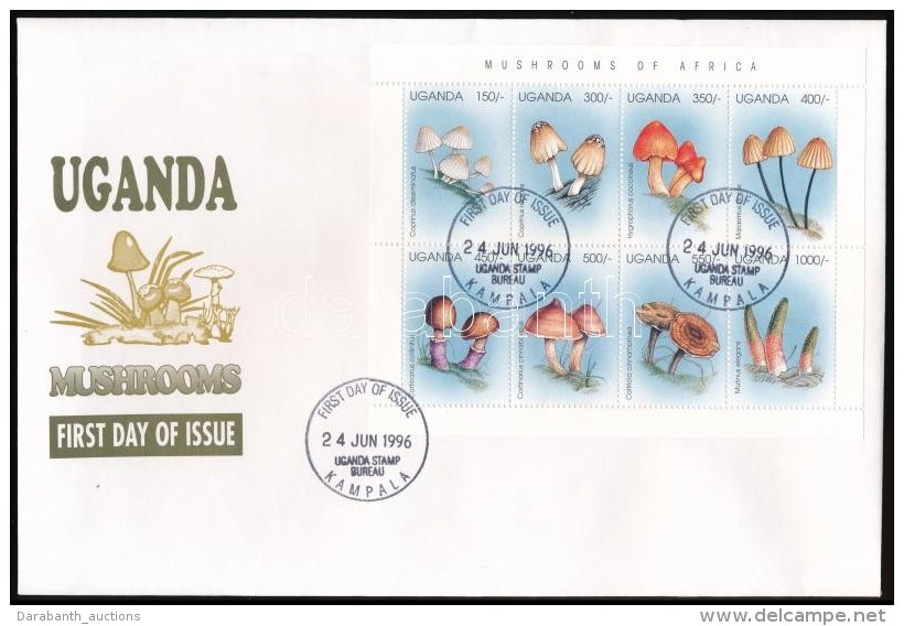 1996 Gomba Sor Mi 1694-1701 + Blokksor Mi 255-256 3 Db FDC-n - Autres & Non Classés