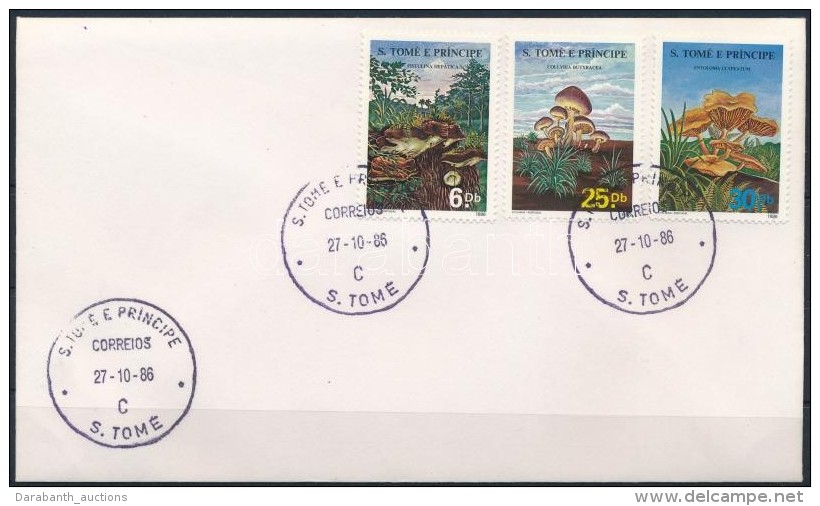 1986 Gombák Sor Mi 955-957 FDC-n - Autres & Non Classés