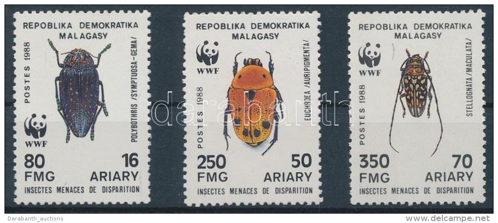 ** 1988 WWF Rovarok Mi 1158-1160 - Autres & Non Classés