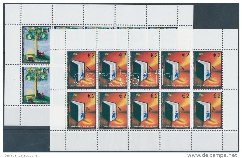 ** 2010 Europa CEPT Gyermekkönyvek Kisívsor Mi 155-156 - Autres & Non Classés